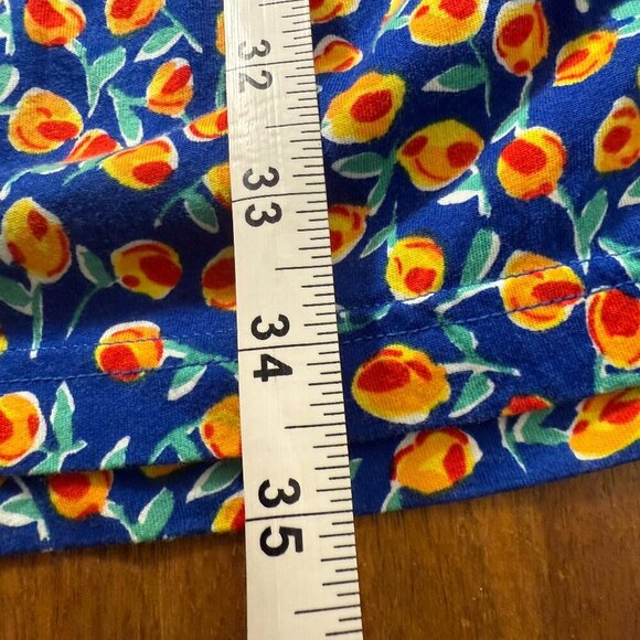 Carole Little Sport Vintage Blouse & Skirt Set Cottage Core Sz Large Skirt - Picture 11 of 13